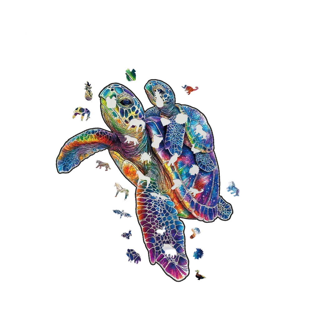 puzzle de magnifiques tortues I boutique1one
