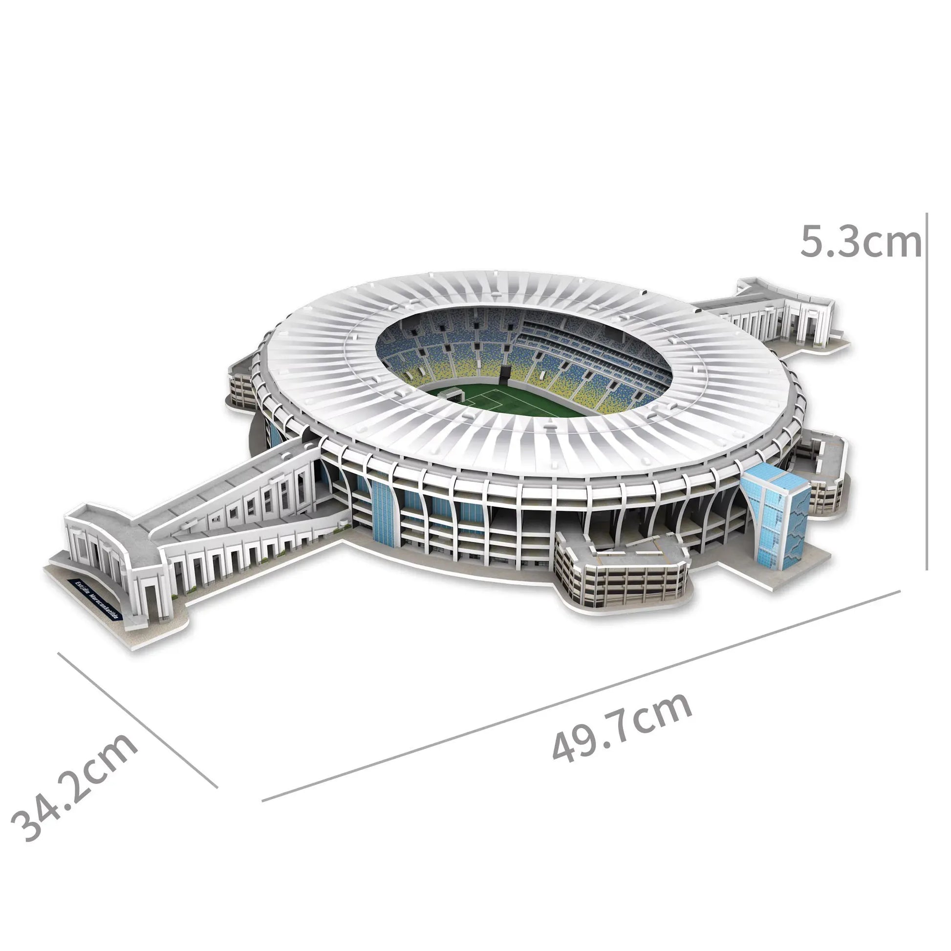 puzzle de stade de foot Maracana 1pc Maracana Model