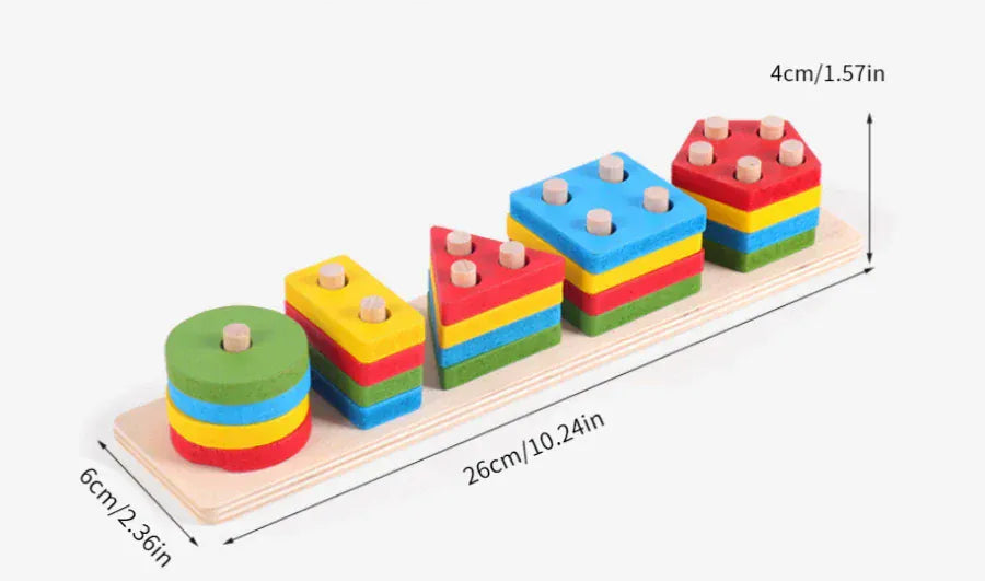 puzzle de superposition et d'éveil I boutique1one