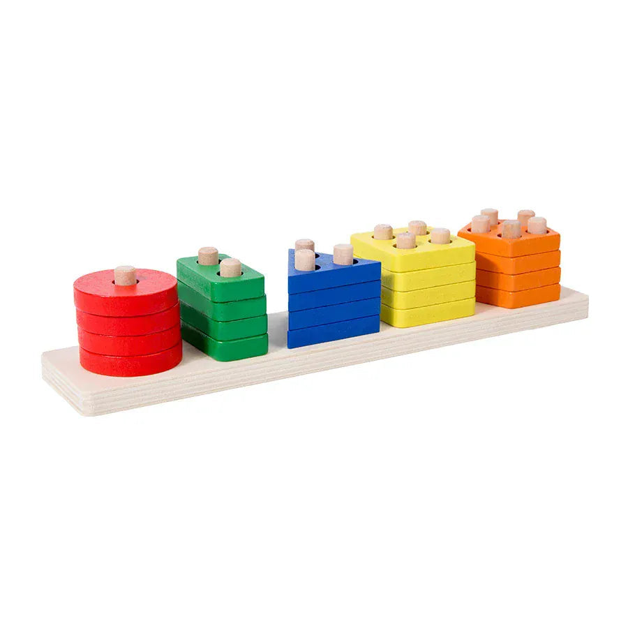 puzzle de superposition et d'éveil I boutique1one pure-color-block