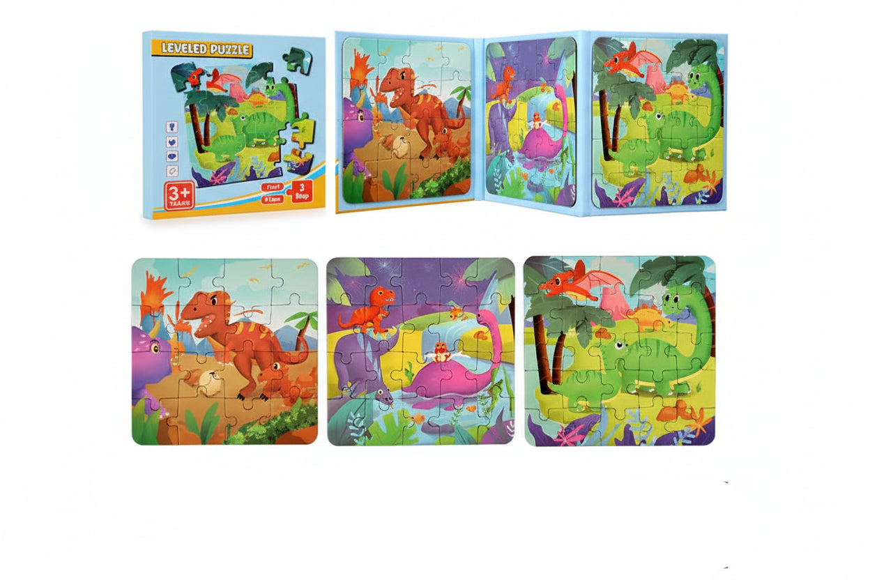 puzzle dépliant magnétique I boutique1one Dinosaur
