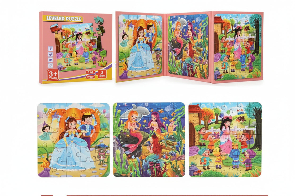 puzzle dépliant magnétique I boutique1one Fairy Tales