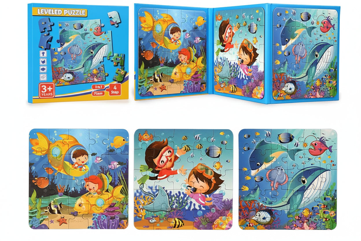 puzzle dépliant magnétique I boutique1one Underwater World
