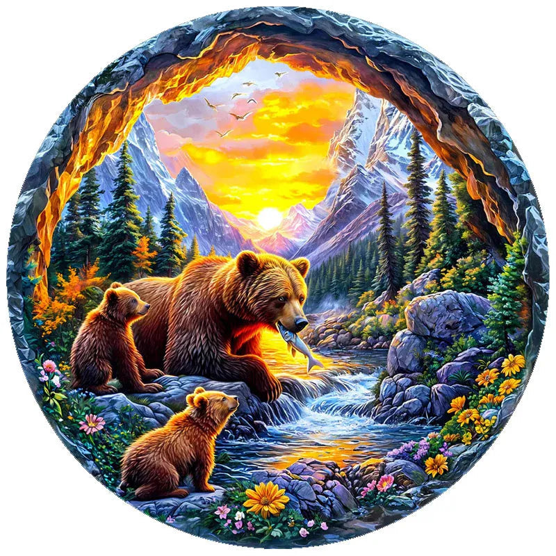 puzzle différents animaux I boutique1one TT-YPAN-6219-A3