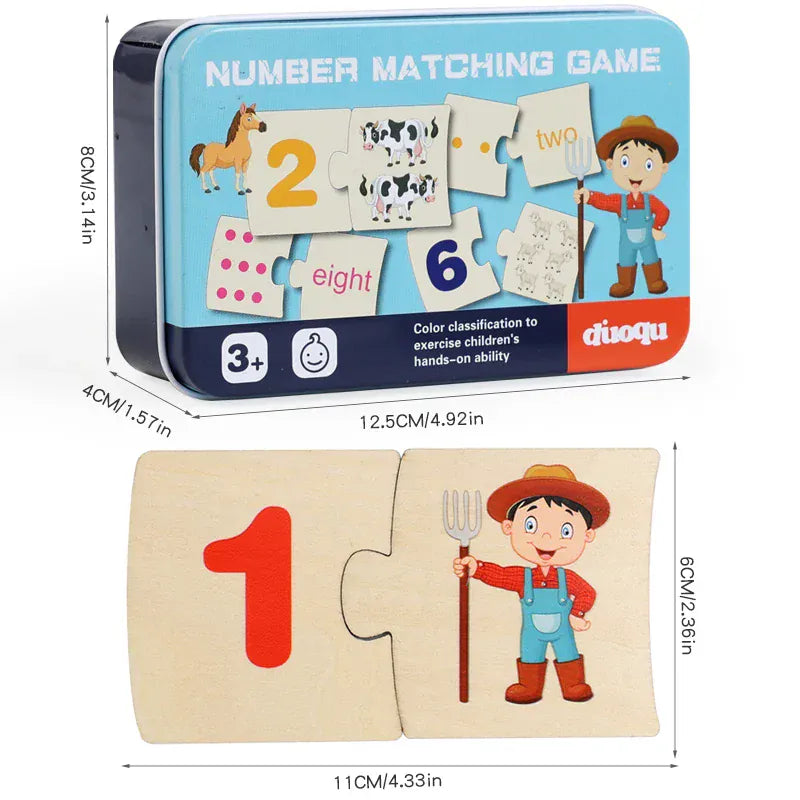 puzzle éducatif pour apprendre à compter I boutique1one