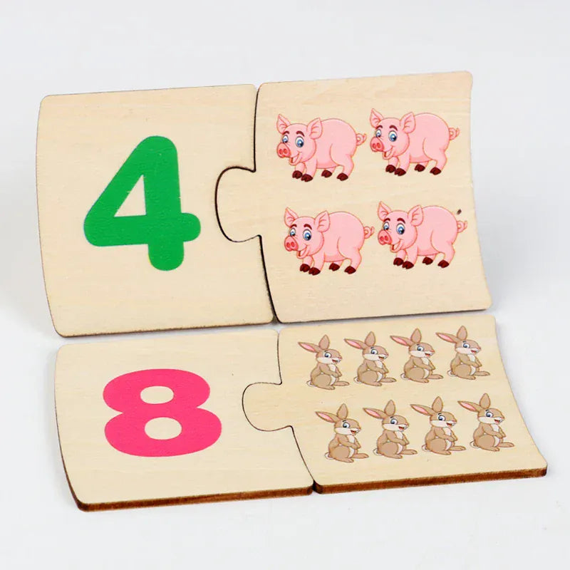puzzle éducatif pour apprendre à compter I boutique1one