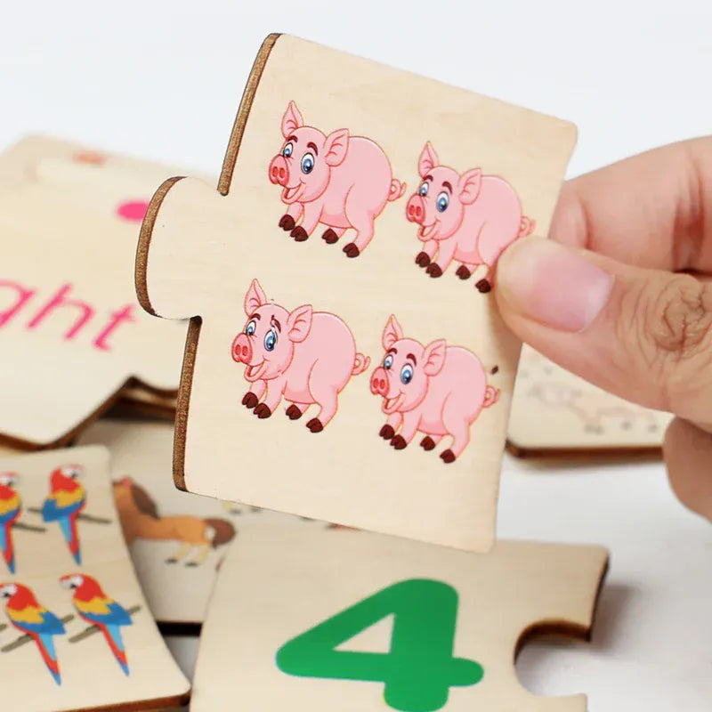 puzzle éducatif pour apprendre à compter I boutique1one