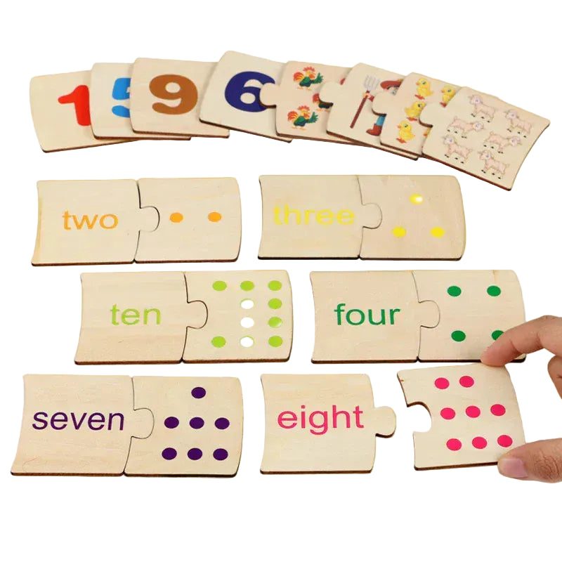 puzzle éducatif pour apprendre à compter I boutique1one