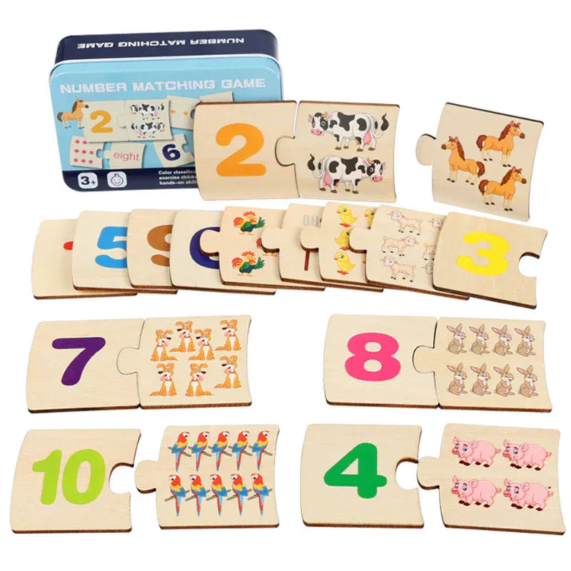 puzzle éducatif pour apprendre à compter I boutique1one