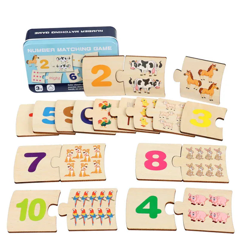 puzzle éducatif pour apprendre à compter I boutique1one Style A