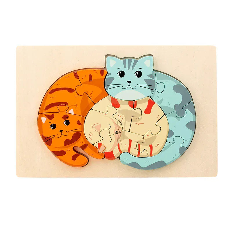 puzzle en bois original I boutique1one cat