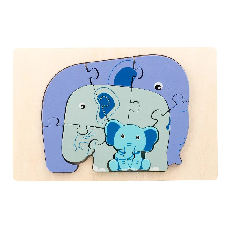 puzzle en bois original I boutique1one elephant