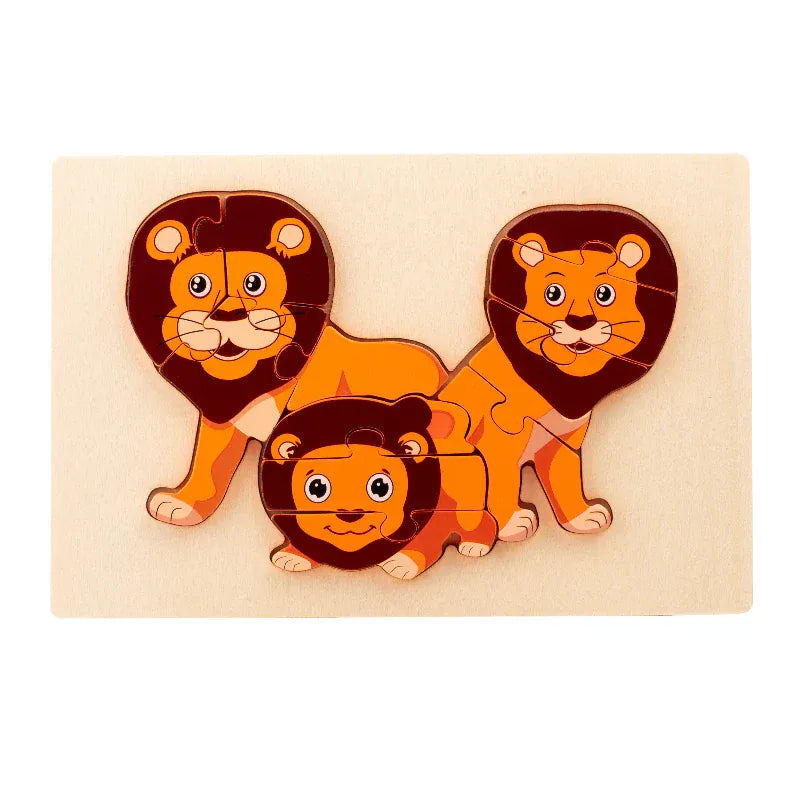 puzzle en bois original I boutique1one lion