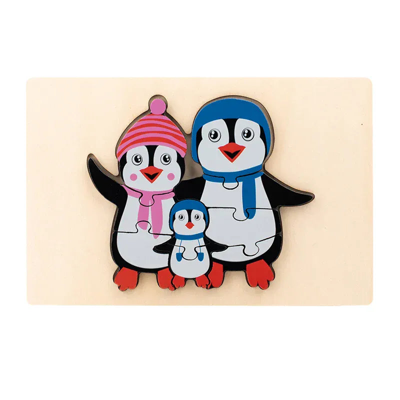 puzzle en bois original I boutique1one penguin