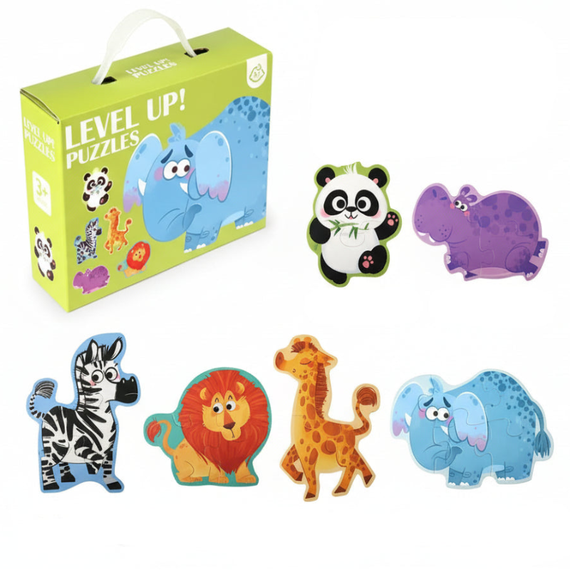 puzzle en boite de transport I boutique1one Animal World