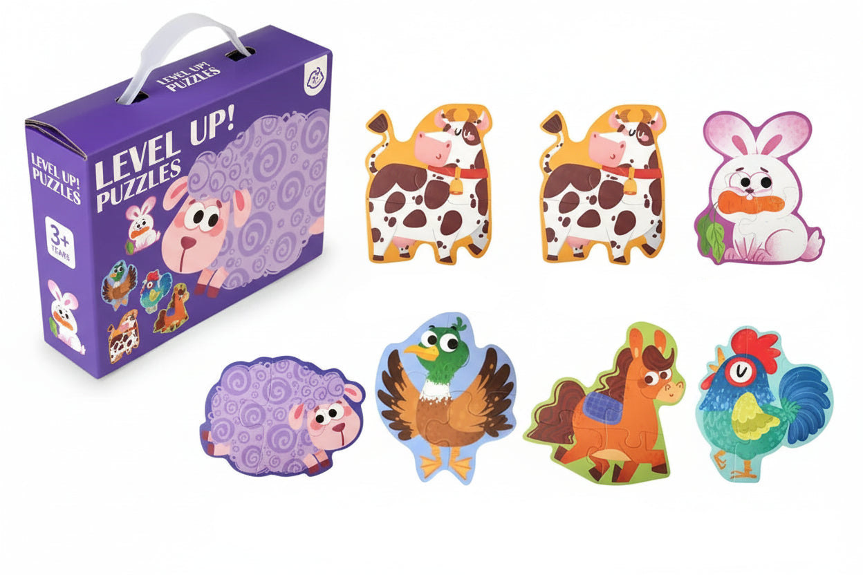 puzzle en boite de transport I boutique1one Farm Series