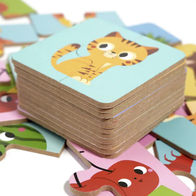 puzzle en carte I boutique1one As shown
