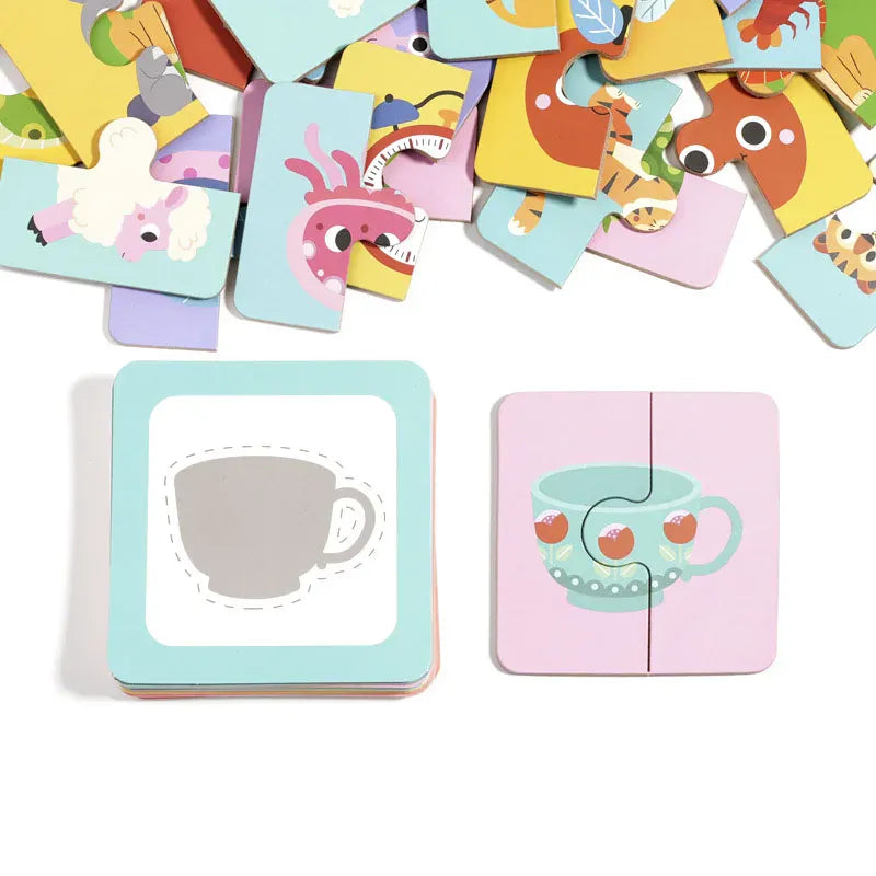 puzzle en carte I boutique1one As shown