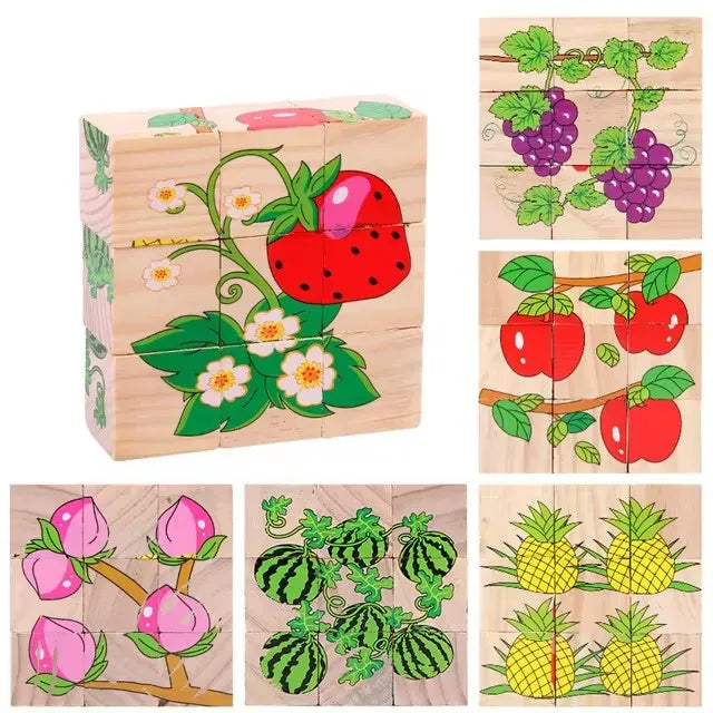 puzzle en cube adorable I boutique1one Fruit