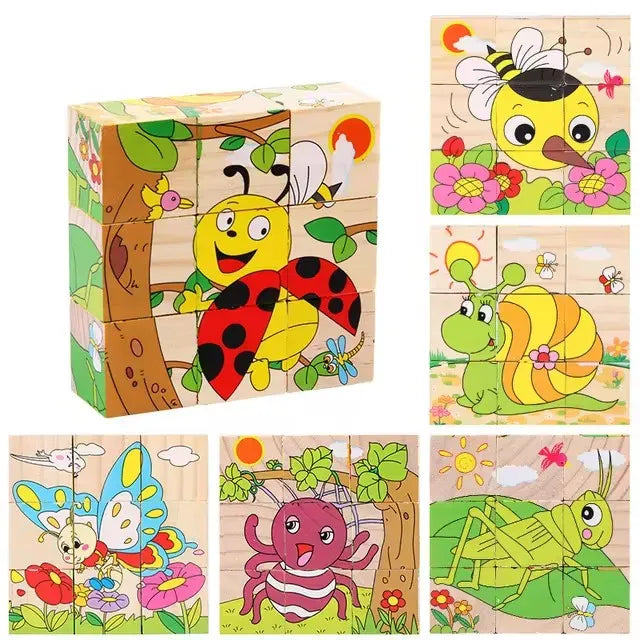 puzzle en cube adorable I boutique1one Insect