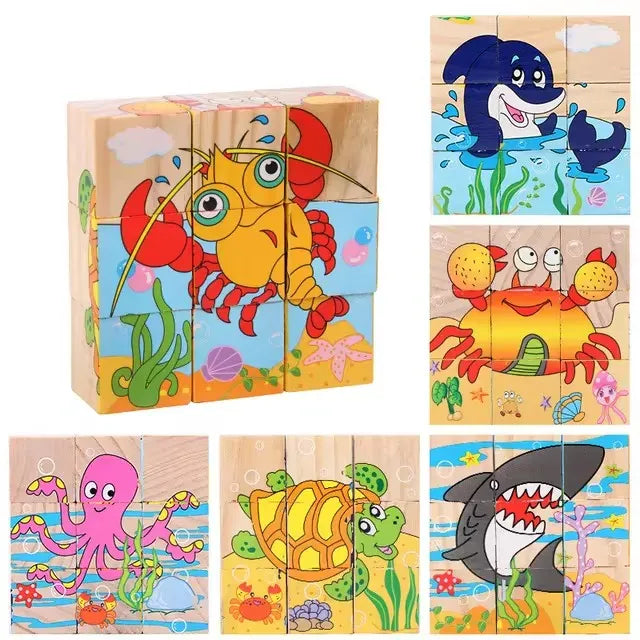 puzzle en cube adorable I boutique1one Ocean