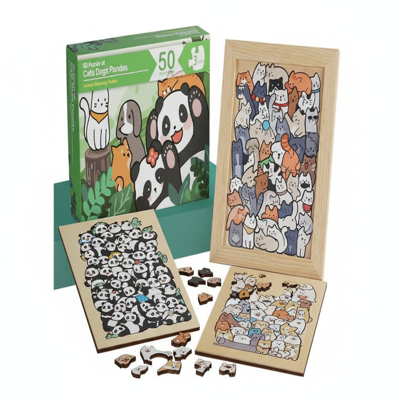 puzzle en forme d'animaux I boutique1one 