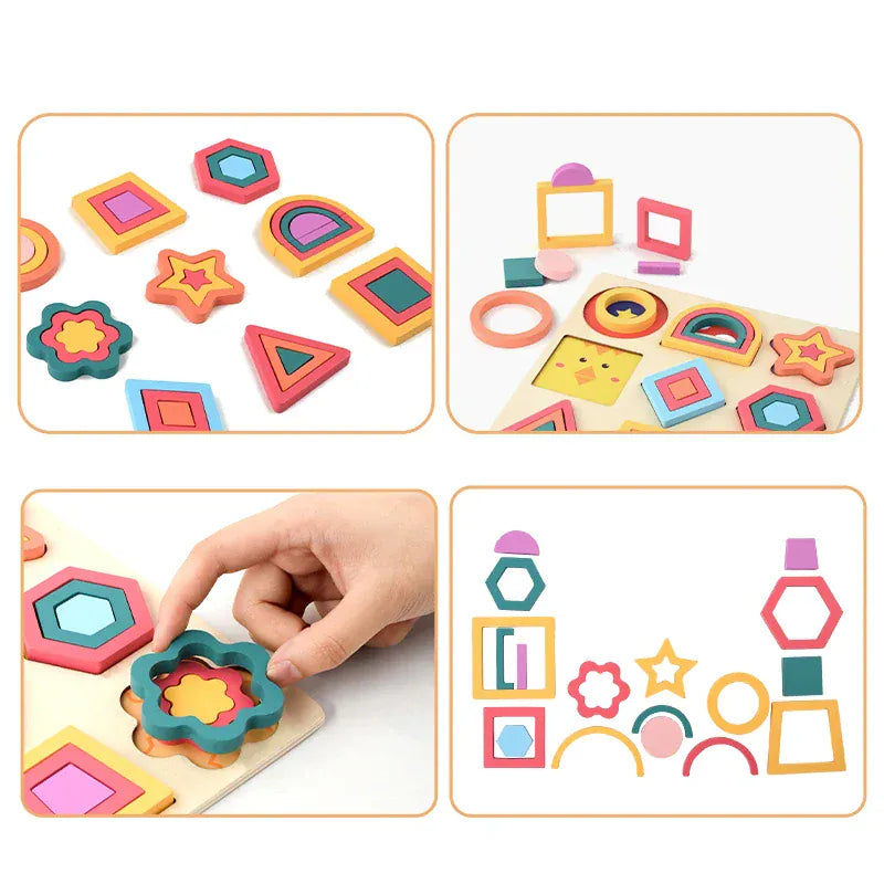 puzzle en forme géométrique I boutique1one