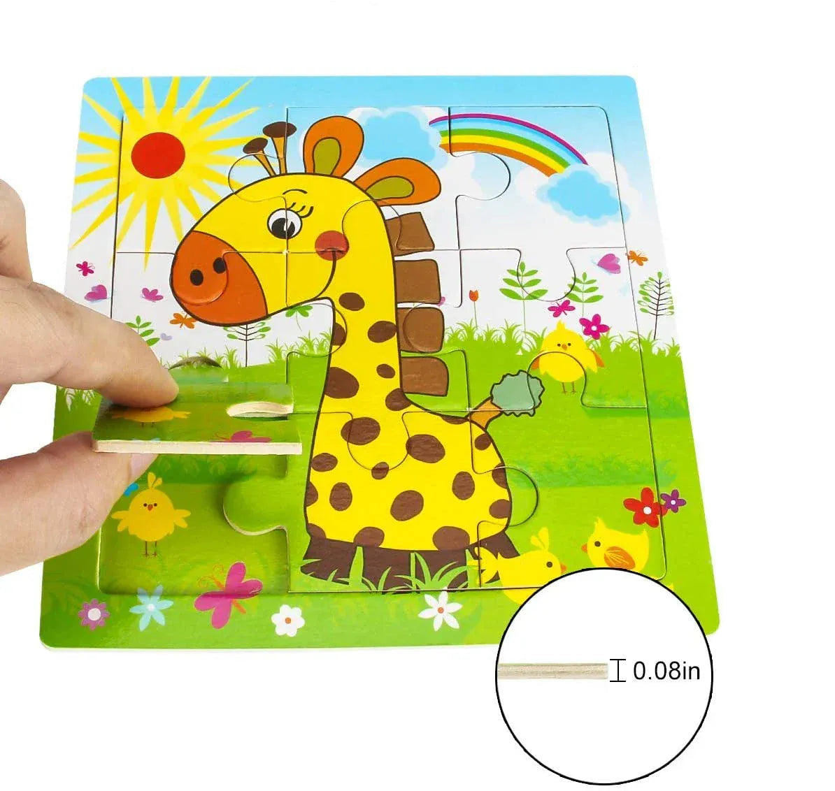 puzzle enfant animaux et autres I boutique1one 1-9pcsA