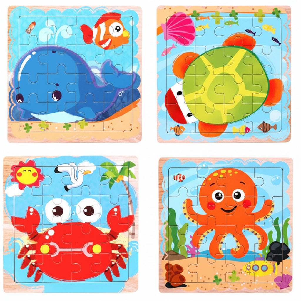 puzzle enfant animaux et autres I boutique1one 4-16pcs