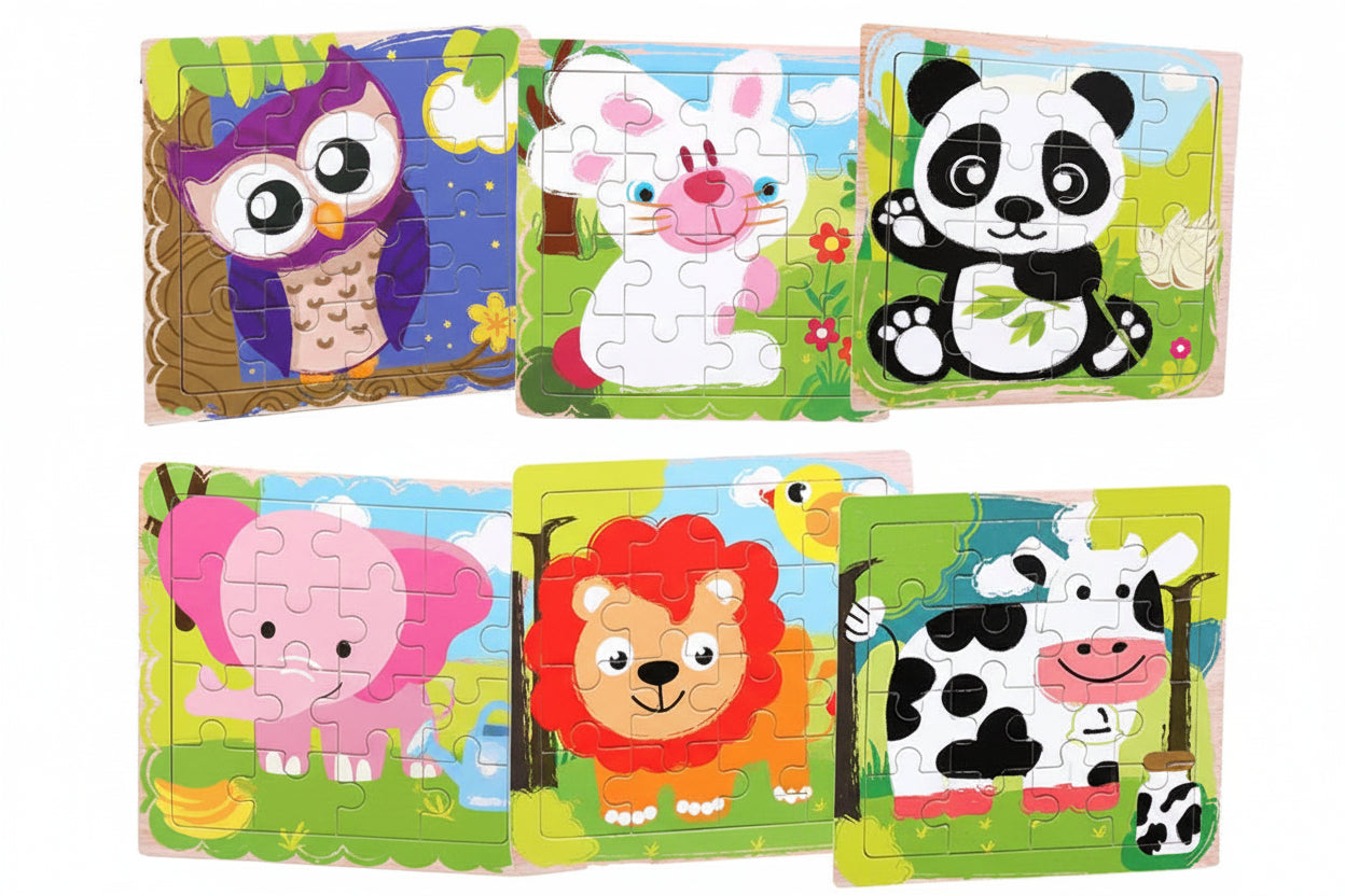 puzzle enfant animaux et autres I boutique1one 6-16pcsB