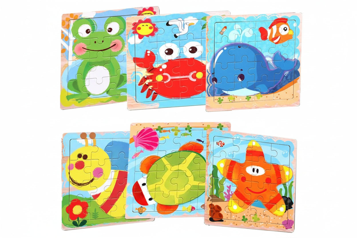 puzzle enfant animaux et autres I boutique1one 6-16pcsC