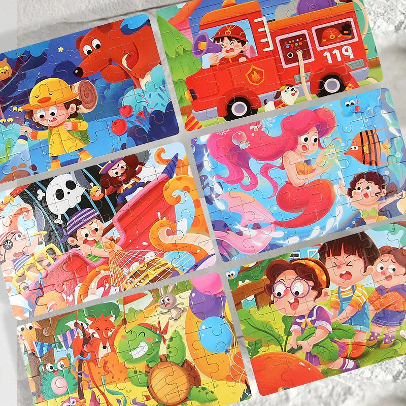 puzzle enfant animé et coloré I boutique1one