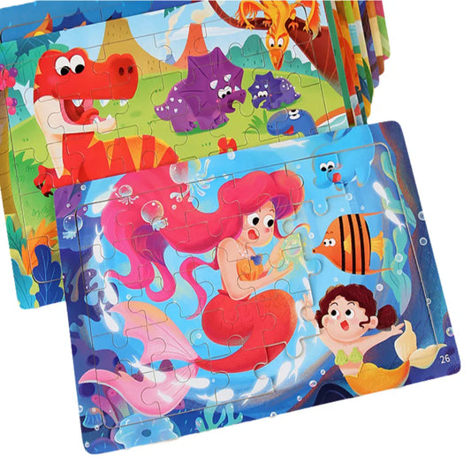 puzzle enfant animé et coloré I boutique1one