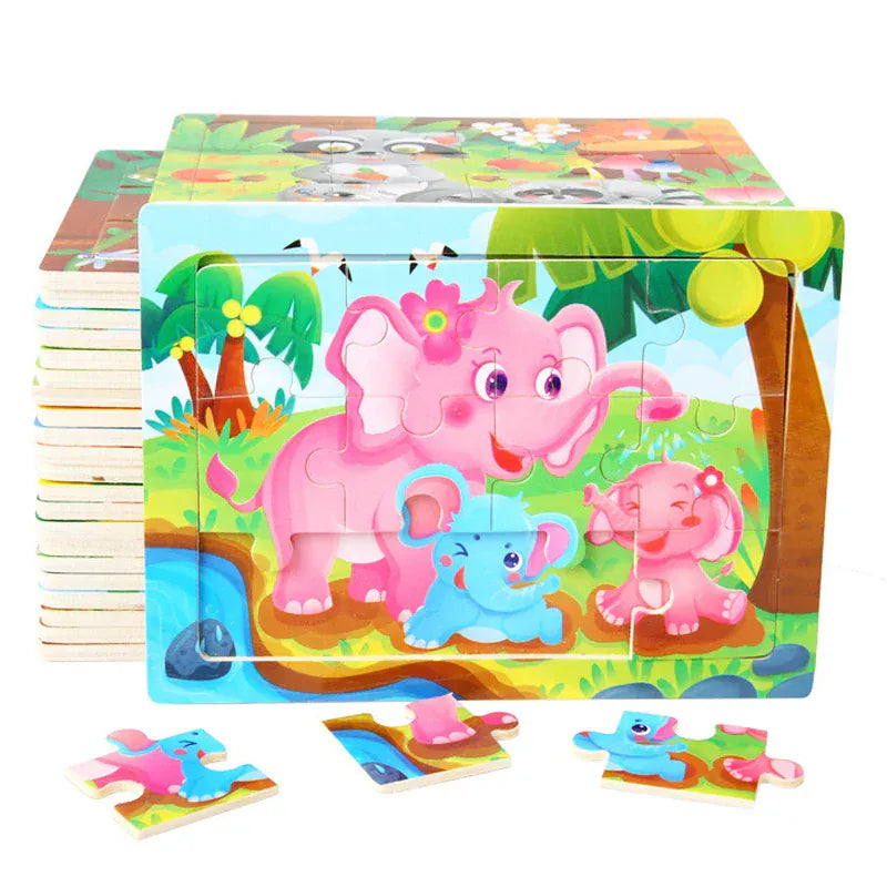 puzzle enfant coloré I boutique1one