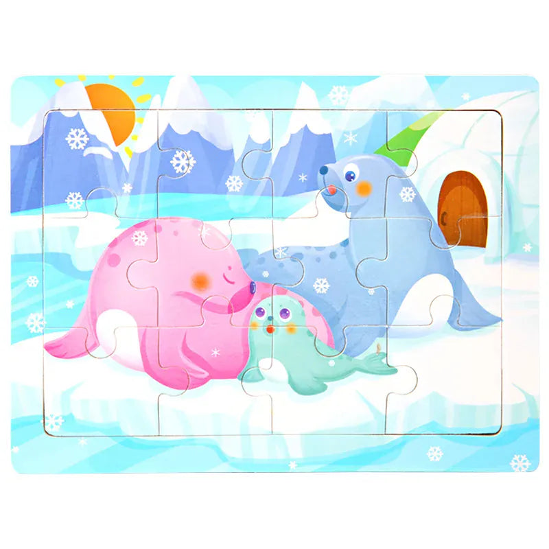 puzzle enfant coloré I boutique1one 20-sea Lion