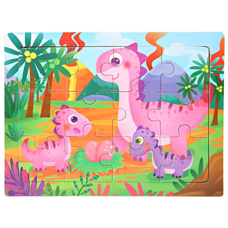 puzzle enfant coloré I boutique1one 23-dino