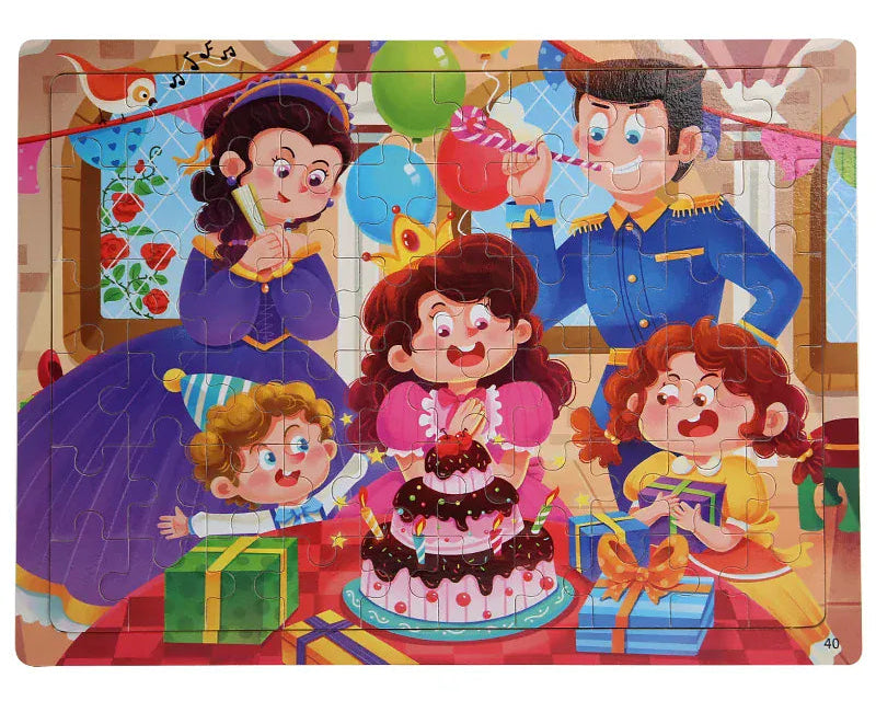 puzzle enfant dessins animés et autres I boutique1one Blue