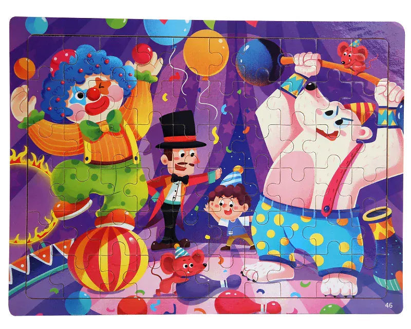 puzzle enfant dessins animés et autres I boutique1one GRAY