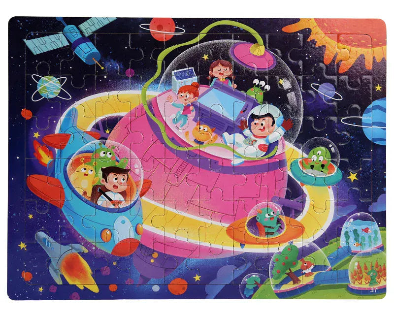 puzzle enfant dessins animés et autres I boutique1one WHITE
