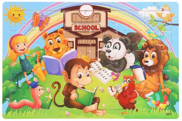 puzzle enfant different choix I boutique1one Animal Reading