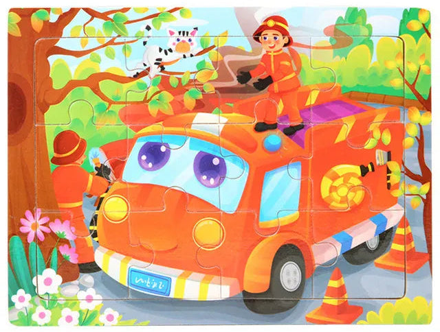puzzle enfant different choix I boutique1one Fire Truck