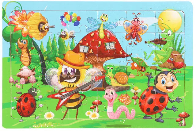 puzzle enfant different choix I boutique1one Insect Concert