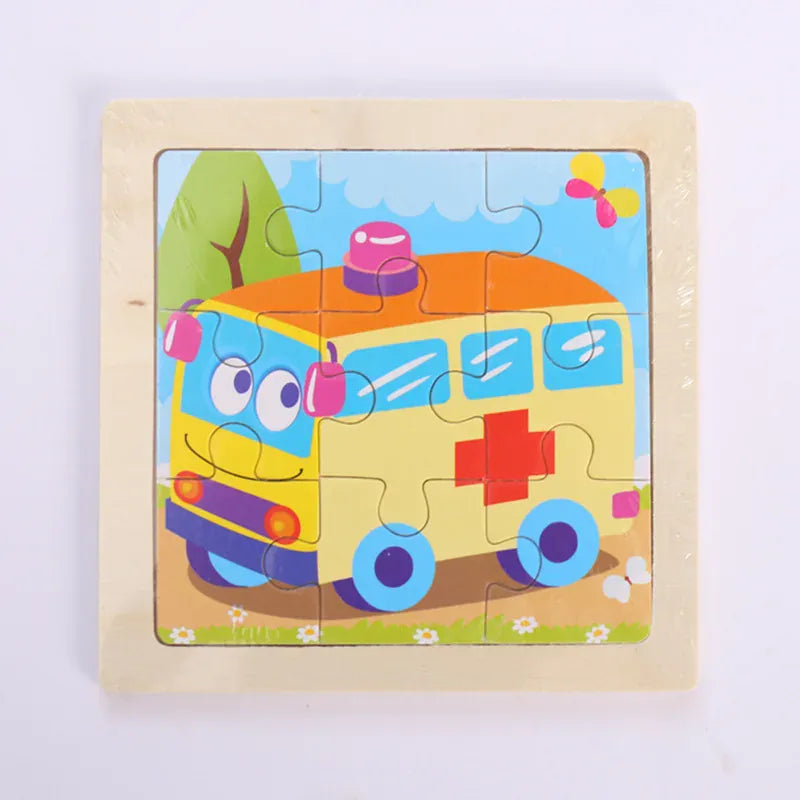 puzzle enfant educatif I boutique1one Ambulance / CHINA