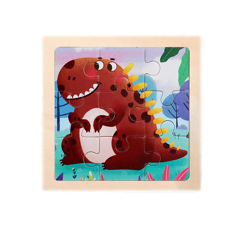 puzzle enfant educatif I boutique1one Ankylosaurus / CHINA