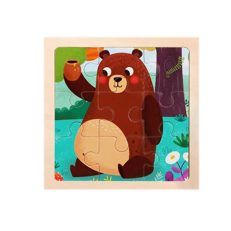 puzzle enfant educatif I boutique1one Bear / CHINA
