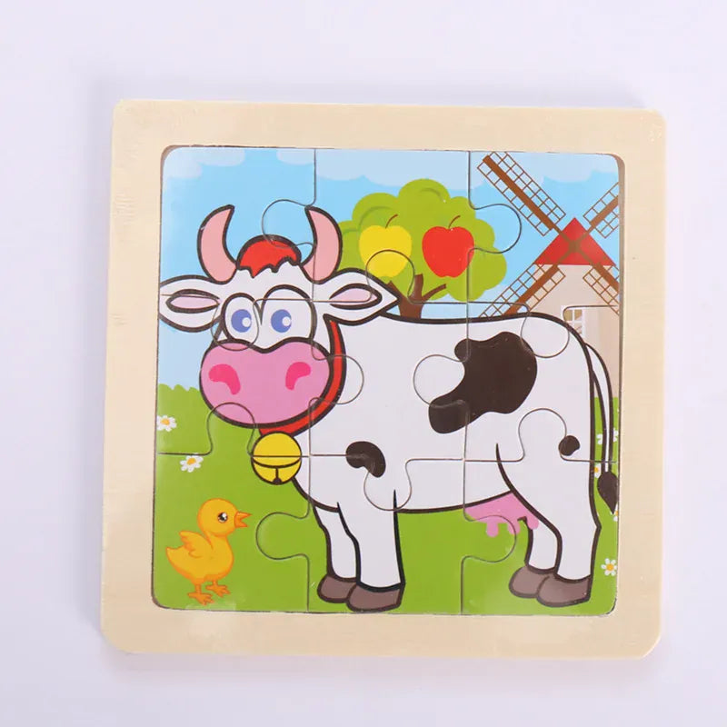 puzzle enfant educatif I boutique1one Cow / CHINA