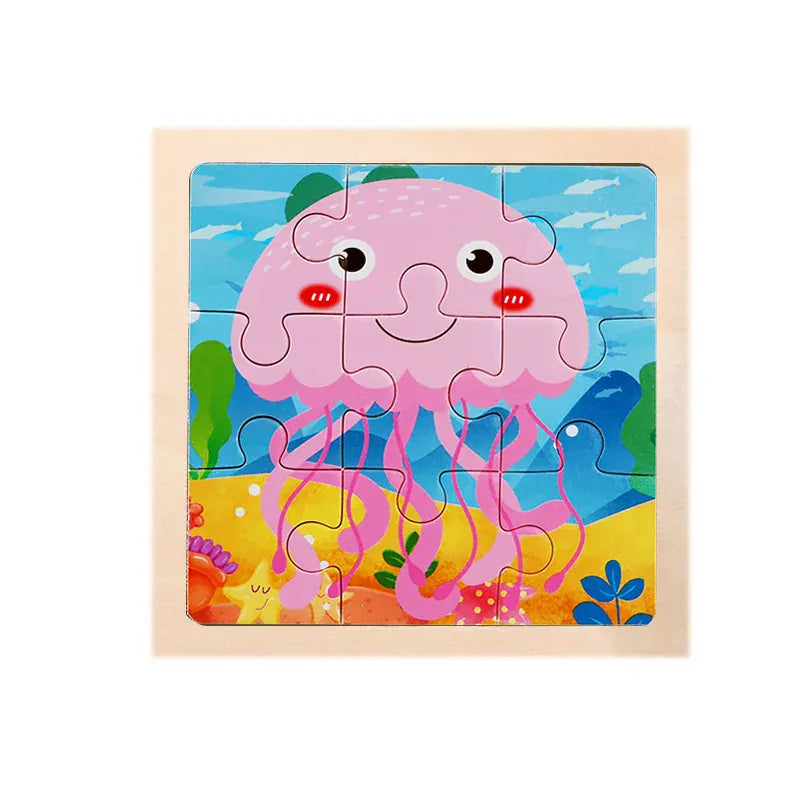 puzzle enfant educatif I boutique1one jellyfish / CHINA