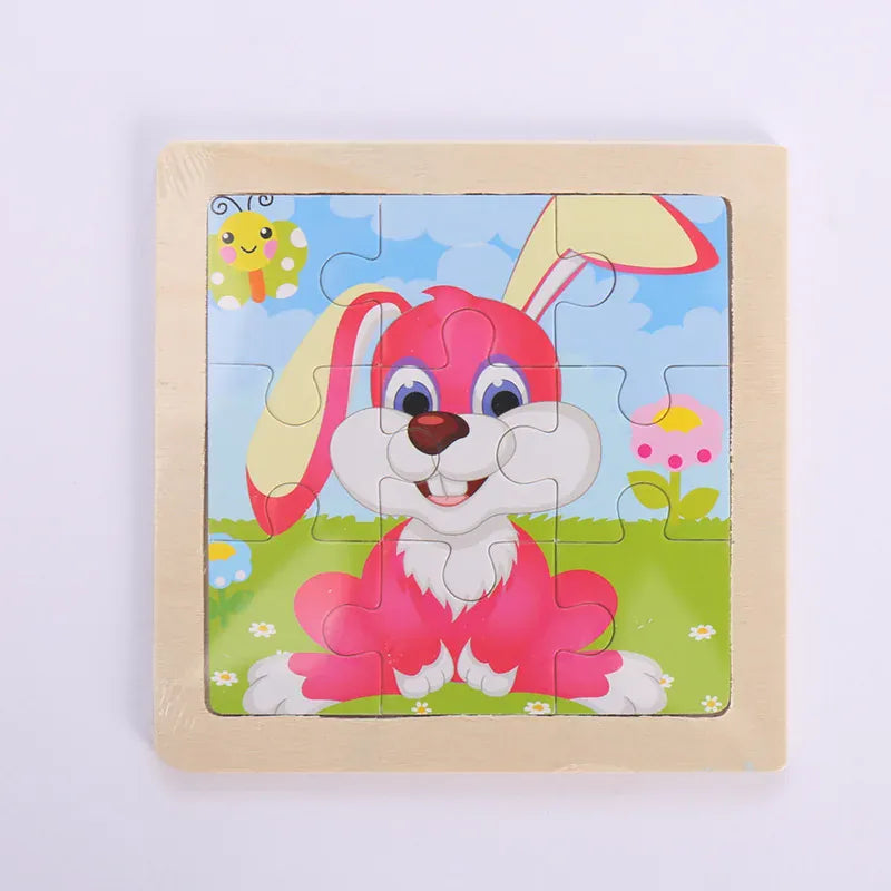 puzzle enfant educatif I boutique1one Rabbit / CHINA