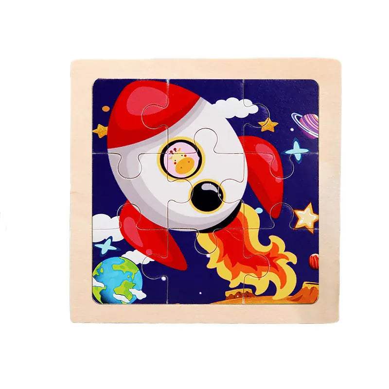 puzzle enfant educatif I boutique1one Rocket / CHINA