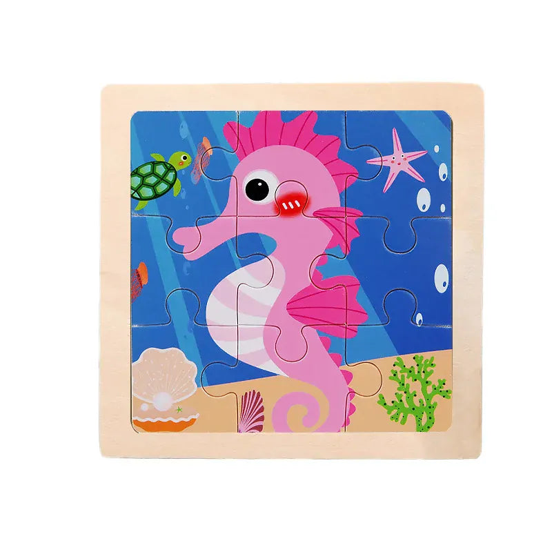 puzzle enfant educatif I boutique1one Seahorse / CHINA